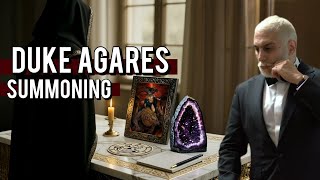 Summoning Duke Agares