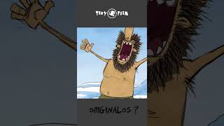 Originalos teaser 02: the invention of football (short) #animation #cartoon #caveman