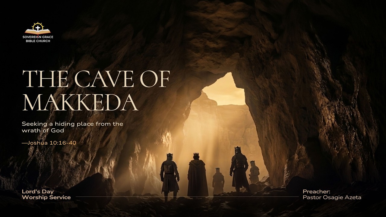 The Cave Of Makkeda: Seeking a Hiding Place From The Wrath Of God | Osagie Azeta (Joshua 10:16-40)