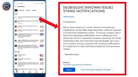 [8/28/2024] [KNOWN ISSUE] STRIKE NOTIFICATIONS
