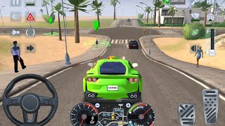 City Taxi Sim 3D - Realistic Car Driving Games Android iOS Gameplay #66 screenshot 3