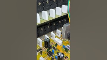 Mạch công suất nguồn đơn 36 sò 1 kênh #linhkienquynhdien