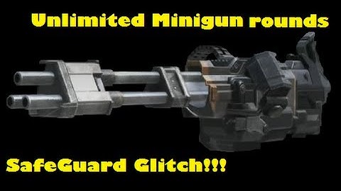 INSANE Safeguard Glitch in Cod Ghosts!!! - Unlimited Minigun