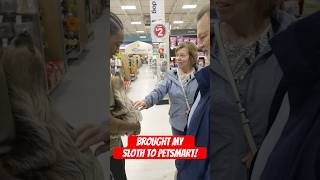 Customers React - Sloth in PetSmart! 🦥😱 @BrianBarczyk