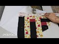 Tapete de Retalhos -  How to make doormats using waste clothes - DIY doormats making idea-WOW #9