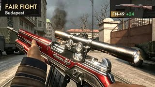 World War Heroes Gameplay | Fair Fight in Budapest 🔥 High Fire Rate FN-49 Sniper Domination! screenshot 1