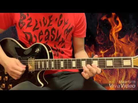 【ギター】B'z FIREBALL ギターソロだけ弾いてみた