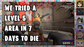 Red Mesa Compound Lvl 5 Zone in 7 Days To Die...