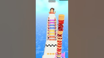 Pancake Run Gameplay All Levels - Funny Android/iOS Gameplay #shorts #games