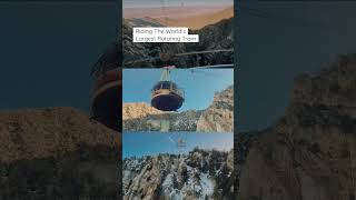 The Most Impressive Aerial Tramway I’ve Ever Seen. More in my latest PS vlog 🚡 #shorts  #travel