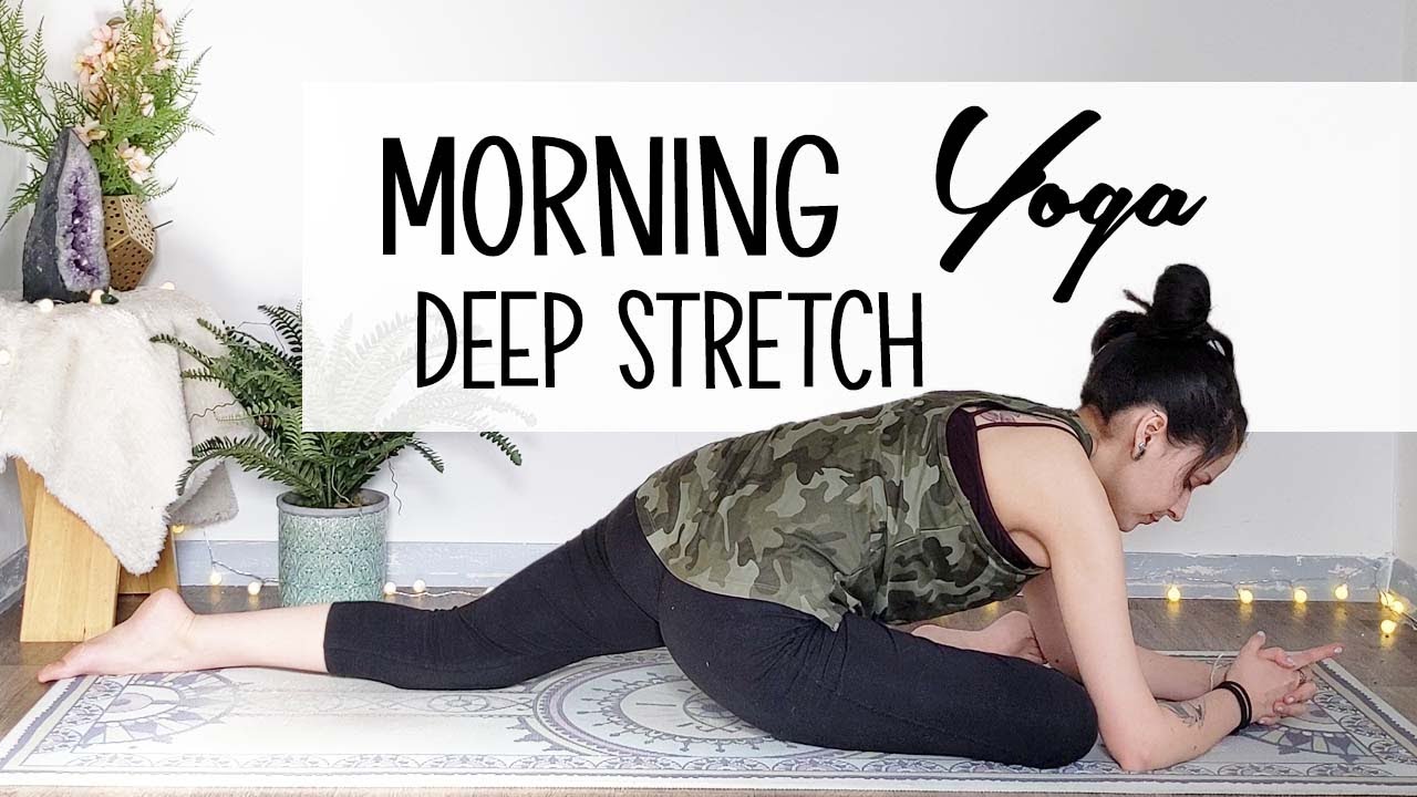 Morning Yoga Deep Stretch - To put a Spring in your Step - 25 Minute Hatha Yoga