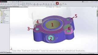 How to Reverse Engineer a Flange using Geomagic for Solidworks