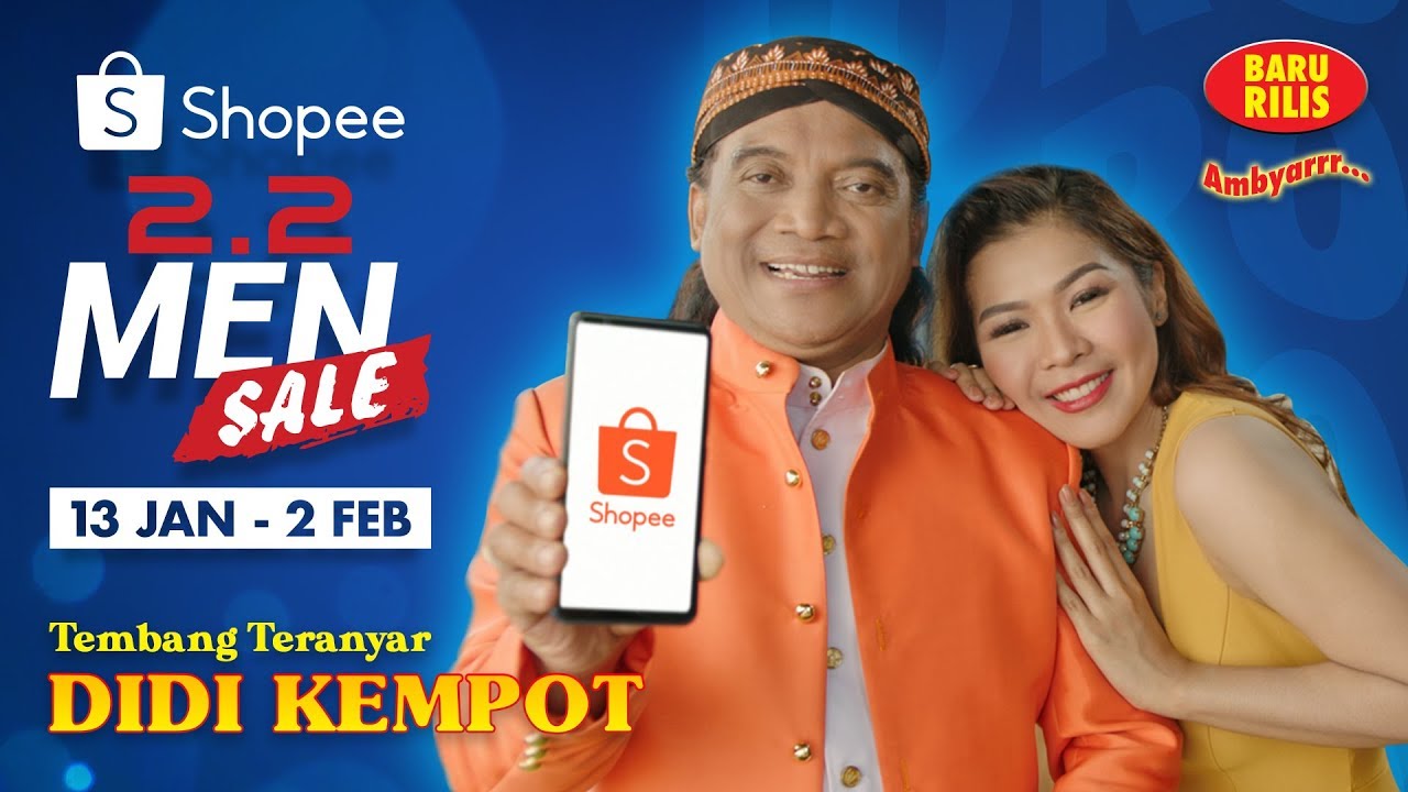 Shopee 2 2 Men Sale Bersama Didi Kempot Youtube