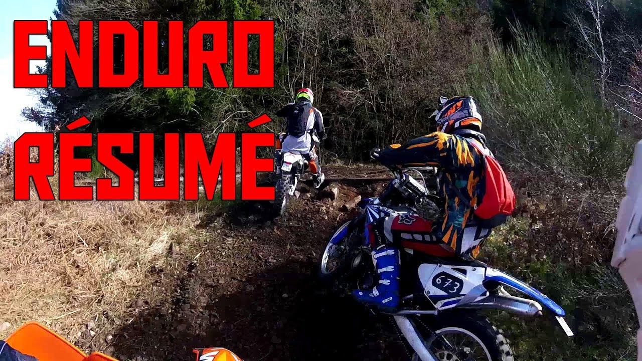 RÉSUMÉ ENDURO DES MONTS DE VOLOGNE 2018