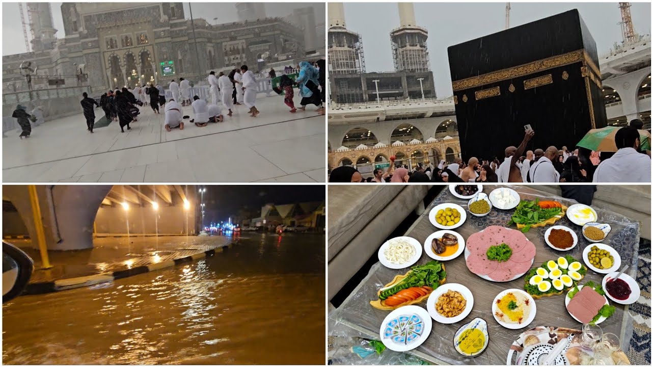 طوفان الخير في يوم العمرة ان شاء الله دعوات مستجابة🤲احترم وجهات نظر الجميع  بس كل مين وظرفه👌