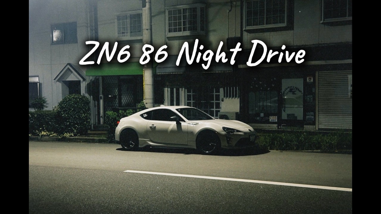【 TOYOTA 86 ZN6 】Night Drive in Kobe Japan  #zn6  #gt86  #toyota