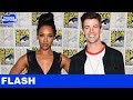 The Flash Tattoos With Grant Gustin, Candice Patton, & the Cast at Comic-Con!