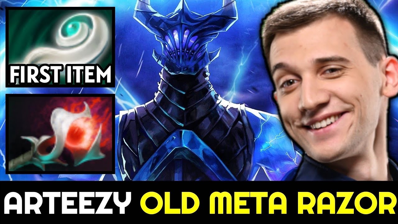 ARTEEZY back to Old Meta Razor — First Item EUL 7.28 Dota 2