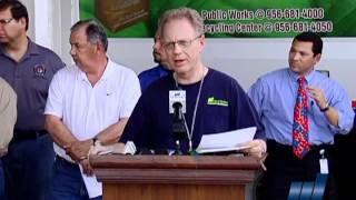 Storm Aftermath News Conference
