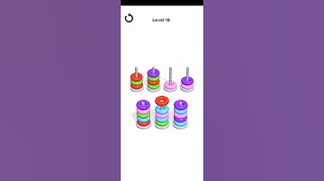 Hoop Stack Level 18 Walkthrough Solution Android/iOS