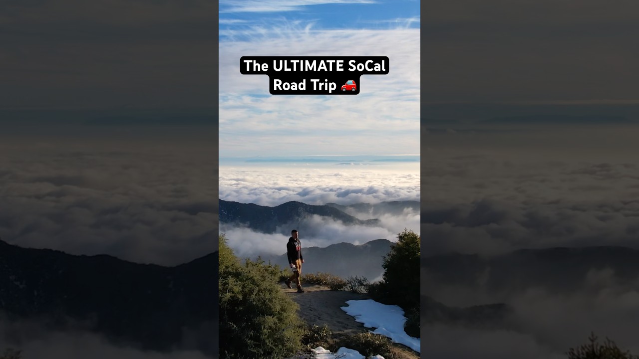 The ULTIMATE Southern California Road Trip Itinerary 🚗 #socal #california #roadtrip