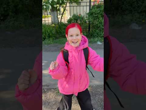Ура каникулы!я очень рада 😀Вышел наш клип скорее смотри⬆️ #shorts #юмор #ladymilana #russianbaby