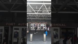 N.Y.C PORT AUTHORITY BUS TERMINAL 🚍🚍🚍 #shorts