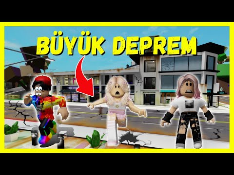 BROOKHAVEN'DA BÜYÜK DEPREM OLDU😨ROBLOX Brookhaven🏡RP