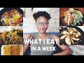 WHAT I EAT IN A WEEK (healthy + realistic + non-vegan) | Trick your mind to choose healthy meal