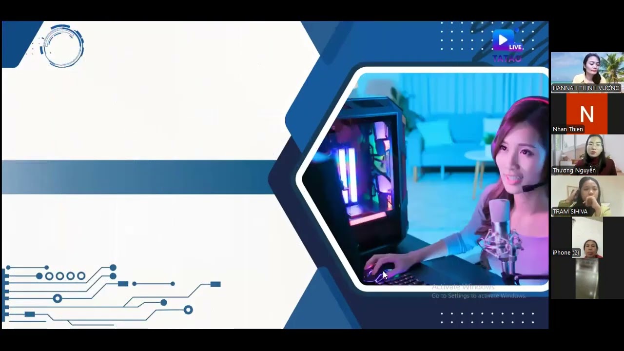 TATAO LIVE - AI LIVESTREAM -  LÀM 1 LẦN HƯỞNG 1 ĐỜI