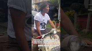 Vespa Acma 1955 Kaka Slank Edisi Spesial 40 Tahun Konversi Listrik Dilelang Untuk Bantu Sumatra