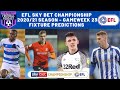 CHAMPIONSHIP PREDICTIONS GAMEWEEK 29  MATCHDAY 29 FIXTURE ...