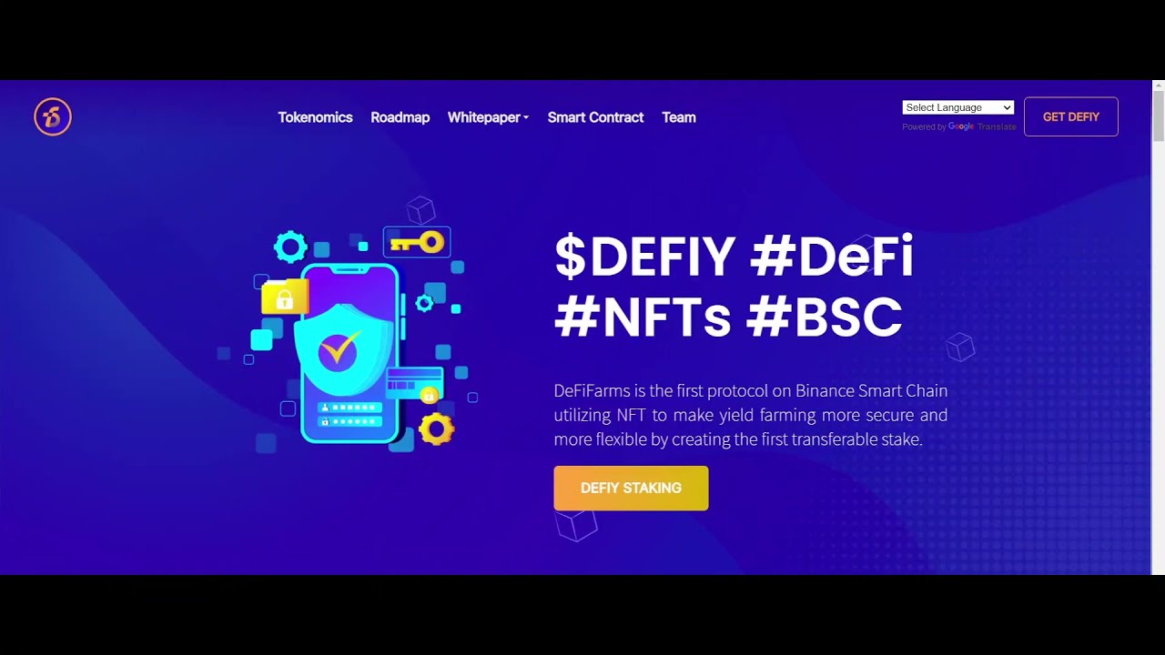 DeFi Farms  A defi platform on BSC