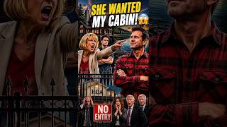 HOA Karen Wanted My Lake Cabin — Biggest Mistake Of Her Life!