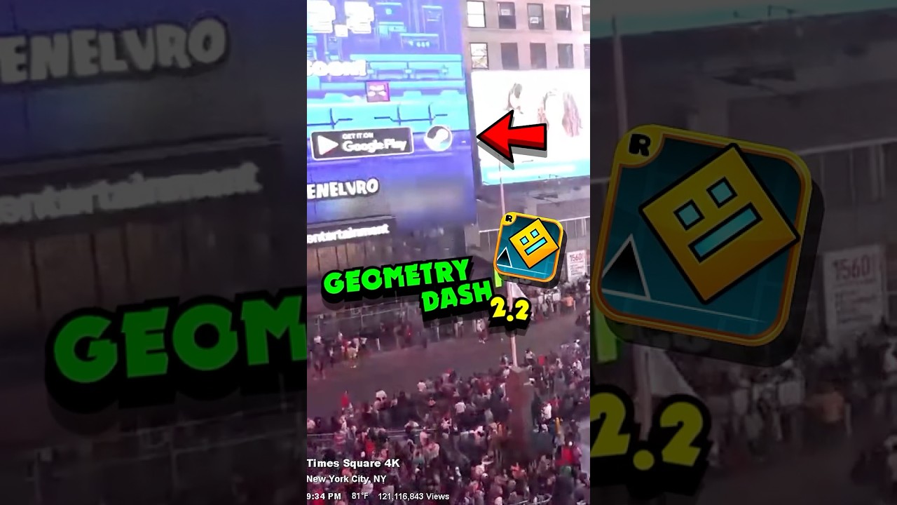 ¡COMPRE UN ANUNCIO PARA PROMOCIONAR GEOMETRY DASH 2.2! 💲🤑