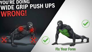 Stop Doing Wide Grip Push Ups Wrong Fix Your Form Fast