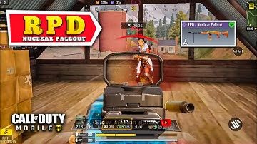 RPD Is The Best ZERO RECOIL LMG - Cod Mobile | Call Of Duty