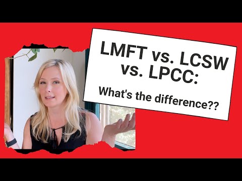 Vidéo: Quel est le meilleur lpc ou lmft ?