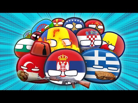 ⚔️ Meet The Balkans - Countryballs Animation