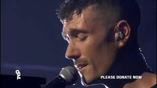 dan bastille playing at together for palestine