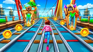 ⚡Princess Nonstop Escapes at MAX Speed! 🚇Subway Runner | Full HD Gameplay screenshot 5