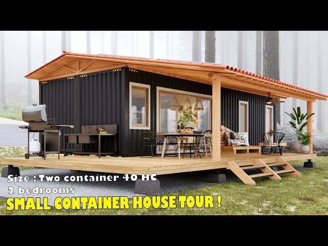 Small Container House Tour