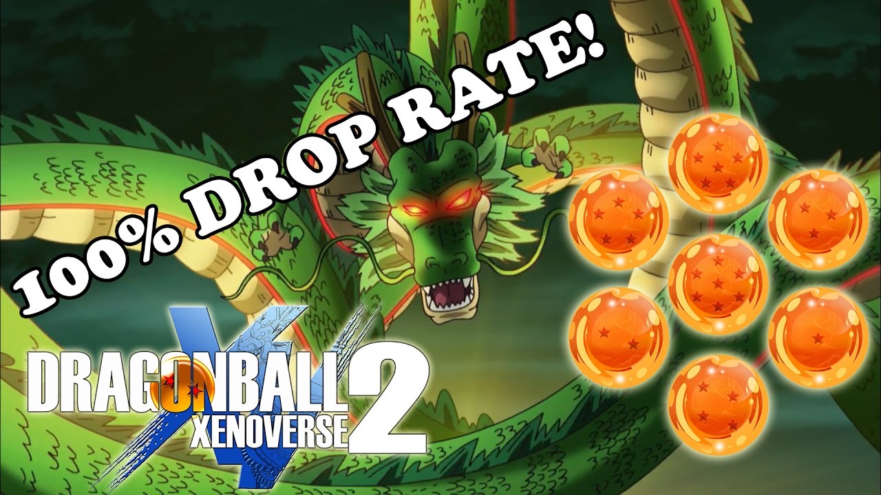 DB Xenoverse 2: Farm Dragon Balls / fulfill Shenlong wishes