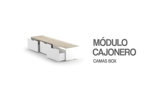 MÓDULO CAJONERO - CAMAS BOX - Valenziana Muebles - Tutorial de armado.