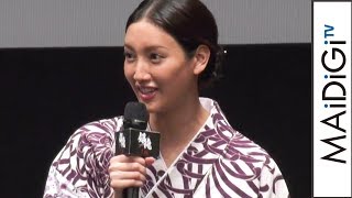 菜々緒、福田雄一監督に「裏切られた！」舞台あいさつで苦情  映画「銀魂」ジャパンプレミア3
