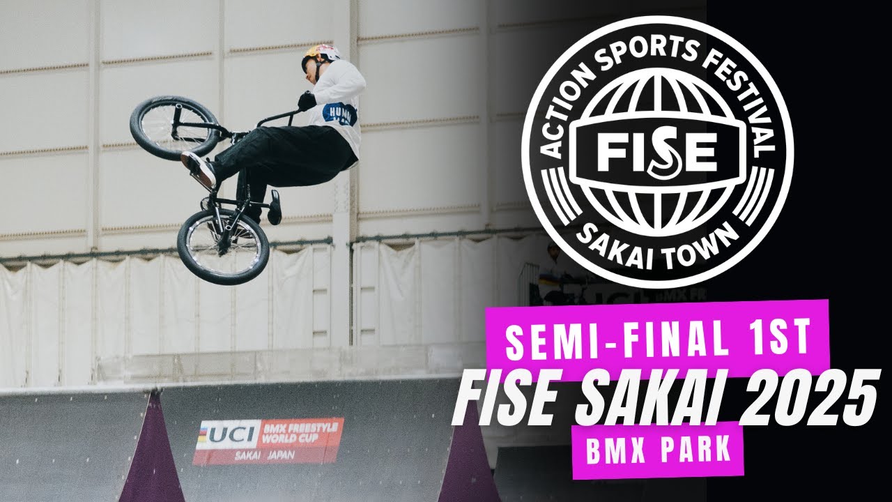 Rimu Nakamura - 1st Place - UCI BMX Freestyle Park World Cup Men's