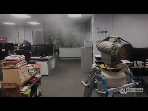 Anti-viral Disinfectant Treatment - video from NBC Environment