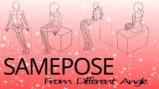 How To Draw A Same Pose From Different Angles Drawing Tutorial For Beginners