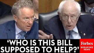 'This Bill Takes Away Choices': Rand Paul Repeatedly Criticizes Bill Championed By Bernie Sanders