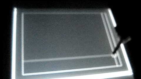 Multi-touch Table - First Test